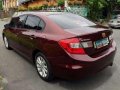 2013 Honda Civic 1.8 Exi AT Red For Sale -4