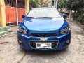 2015 Chevrolet Sonic LTZ AT Blue For Sale -3