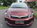 2013 Honda Civic 1.8 Exi AT Red For Sale -1