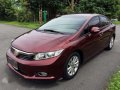 2013 Honda Civic 1.8 Exi AT Red For Sale -5