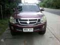 2011 Foton Blizzard 4x4 Pickup Red For Sale -3