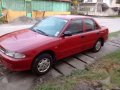 Mitsubishi Lancer Gli 1996 MT Red For Sale -1