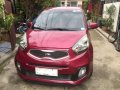 Fresh Kia Picanto 2015 MT Red HB For Sale -5