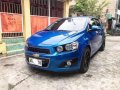 2015 Chevrolet Sonic LTZ AT Blue For Sale -2