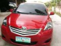 Fresh Toyota Vios E 2012 Manual Red For Sale -0