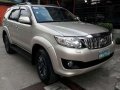 Fresh In And Out 2012 Toyota Fortuner G AT DSL For Sale-0
