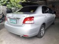 2009 Toyota Vios E silver color for sale -3