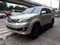 Fresh In And Out 2012 Toyota Fortuner G AT DSL For Sale-1