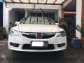 2010 Honda Civic 1.8 S AT White Sedan For Sale -0