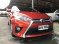 2014 Toyota Yaris 1.5 G VVTi AT Red For Sale -0