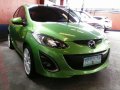 Fresh Mazda 2 2010 AT Green HB For Sale -0