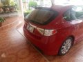 2009 Subaru Impreza red for sale -1