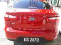 Fresh 2016 Kia Rio Automatic Red For Sale -0