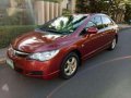 Honda Civic 2008 1.8V I-vtec AT Red For Sale -0