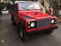 Land Rover Defender 110 200 TDI 4x4 Red For Sale -2