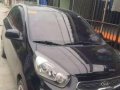 Kia Picanto MT 2016 Black for sale -0