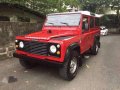 Land Rover Defender 110 200 TDI 4x4 Red For Sale -0