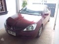 Mitsubishi Lancer 2004 mdl red for sale -0