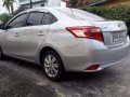 Toyota Vios E 2015 model silver for sale -0