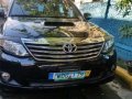 2013 Toyota Fortuner G AT Black SUV For Sale -2