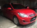 2014 Hyundai Accent Manual Red Sedan For Sale -1