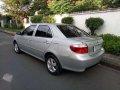 Toyota Vios 1.3 E 2004 MT Silver For Sale -5