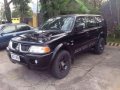 2005 Mitsubishi Montero Gls Sport 4x4 AT Black For Sale -9