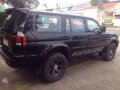 2005 Mitsubishi Montero Gls Sport 4x4 AT Black For Sale -3