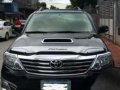 2013 Toyota Fortuner AT SUV Black For Sale -0