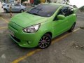 Mitsubishi Mirage Gls 2014 AT Green For Sale -3