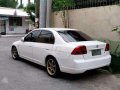 Honda Civic 2002 MT White Sedan For Sale -1