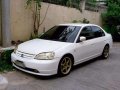 Honda Civic 2002 MT White Sedan For Sale -5