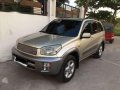 Toyota Rav4 2003 AT Top of the Line Beige For Sale -0