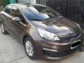 2015 Kia Rio EX Manual Brown For Sale -0