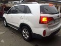 2015 Kia Sorento Diesel AT White For Sale -1