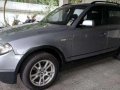 BMW X3 Crossover 2007 MT Grey For Sale -0