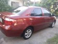 Fresh Toyota Vios E Manual Red For Sale -4
