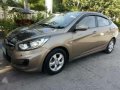 2011 Hyundai Accent 1.4 AT Brown For Sale -1
