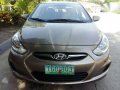 2011 Hyundai Accent 1.4 AT Brown For Sale -0