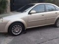 2004 Chevrolet Optra LT 1.6 MT Beige For Sale -6