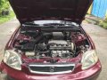 1998 Honda Civic LXi AT Red Sedan For Sale -5