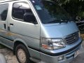 1999 Toyota Hiace Commuter GL MT Silver For Sale  -2