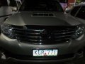 Toyota Fortuner 2013 Manual SIlver For Sale -2