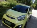 2012 Kia Picanto Matic Yellow HB For Sale -0