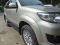 Toyota Fortuner 2013 Manual SIlver For Sale -5
