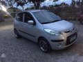 Hyundai i10 2010 AT Silver HB For Sale -0