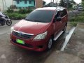 Ready To Transfer Toyota Innova E 2013 For Sale-0