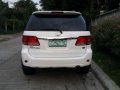 Toyota Fortuner Vvti Gas 2007 White For Sale -5
