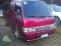 Nissan URVAN DIESEL 2010 Van Red For Sale -0