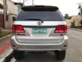 2007 Toyota Fortuner G 4x2 AT Silver For Sale -1